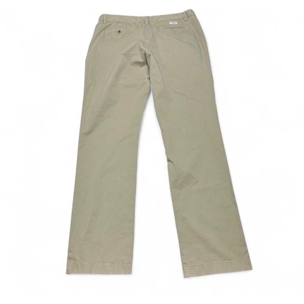 Vineyard Vines Mens 36x34 Breaker Pants Khaki Tan Straight Leg Chino Twill 0238 - Picture 2 of 7